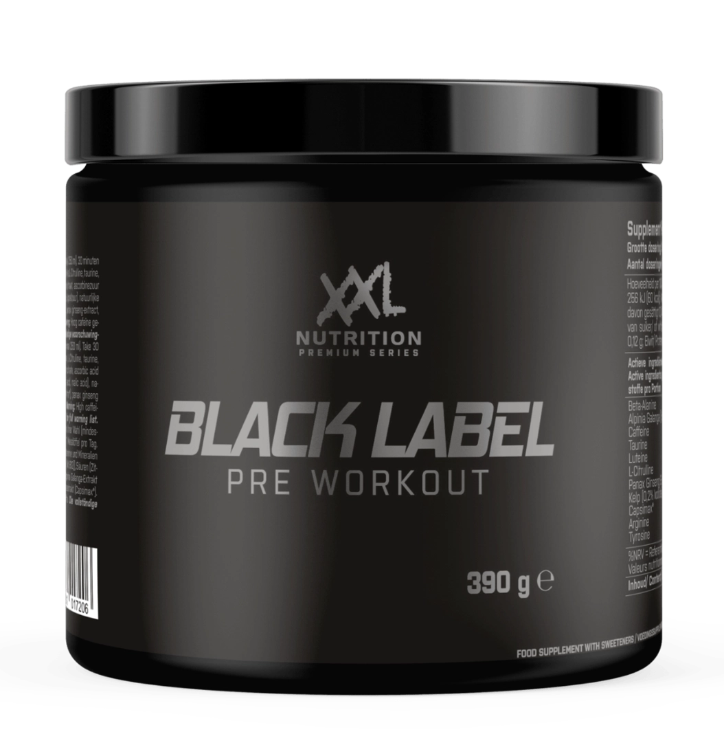 XXL - Pre Workout Black Label - Red Fruit