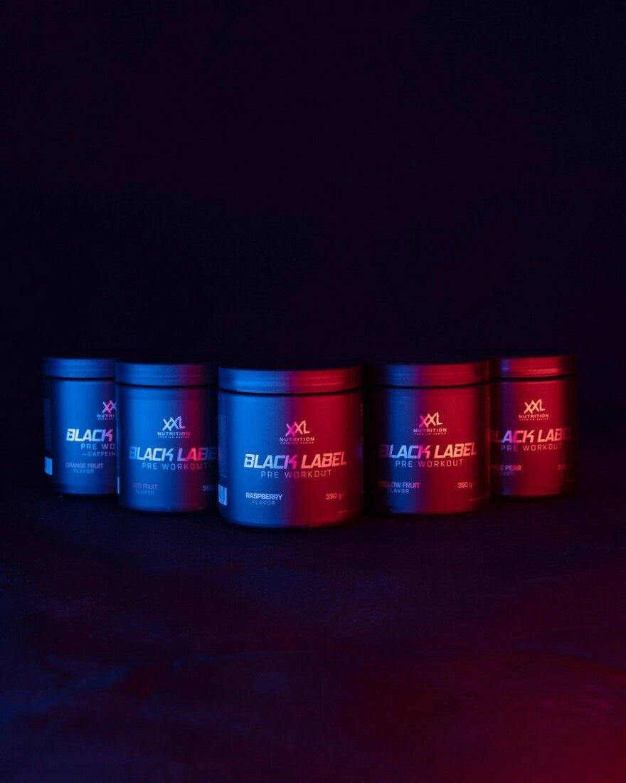 XXL - Pre Workout Black Label - Red Fruit