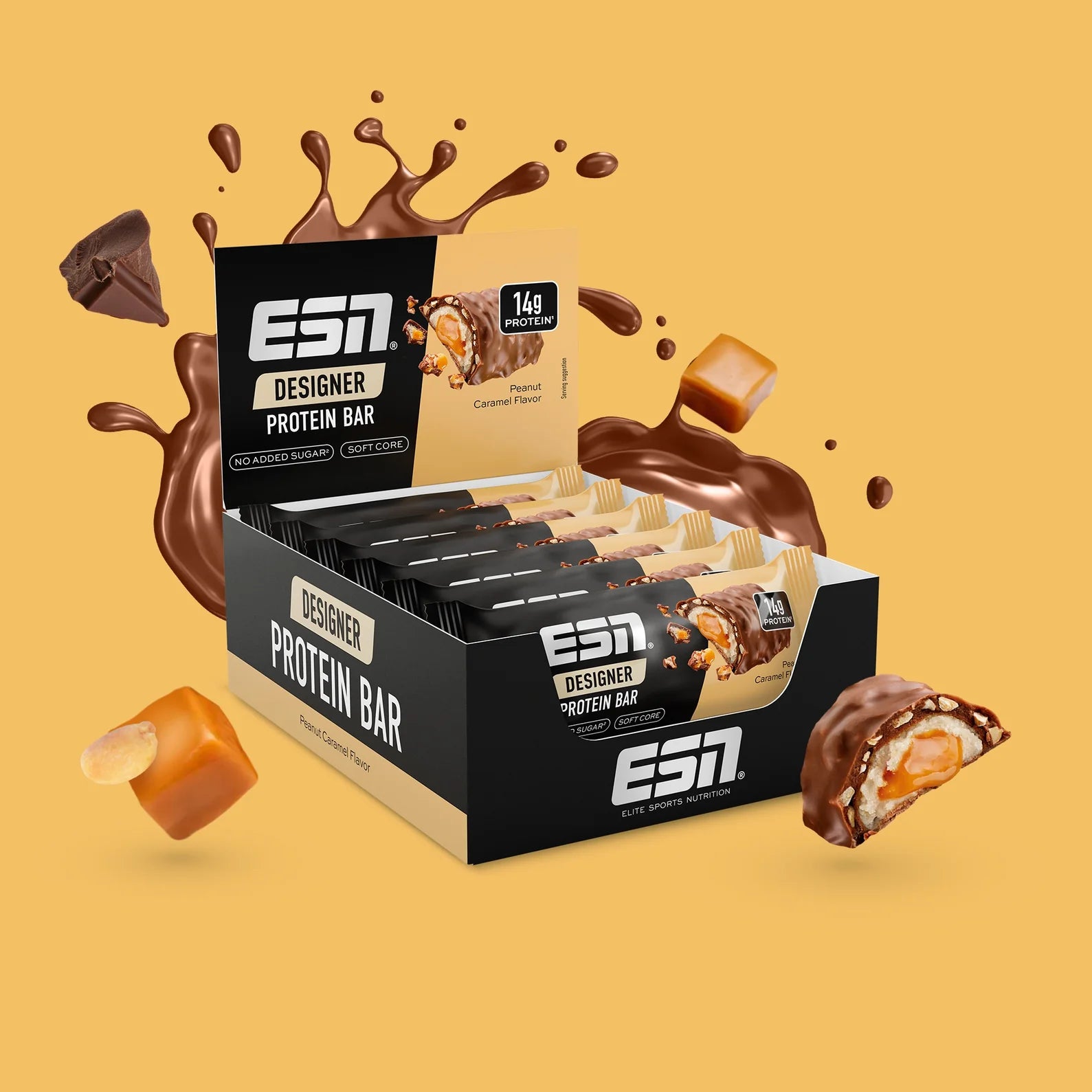 ESN Proteïne Bar - Peanut Caramel met eiwitten