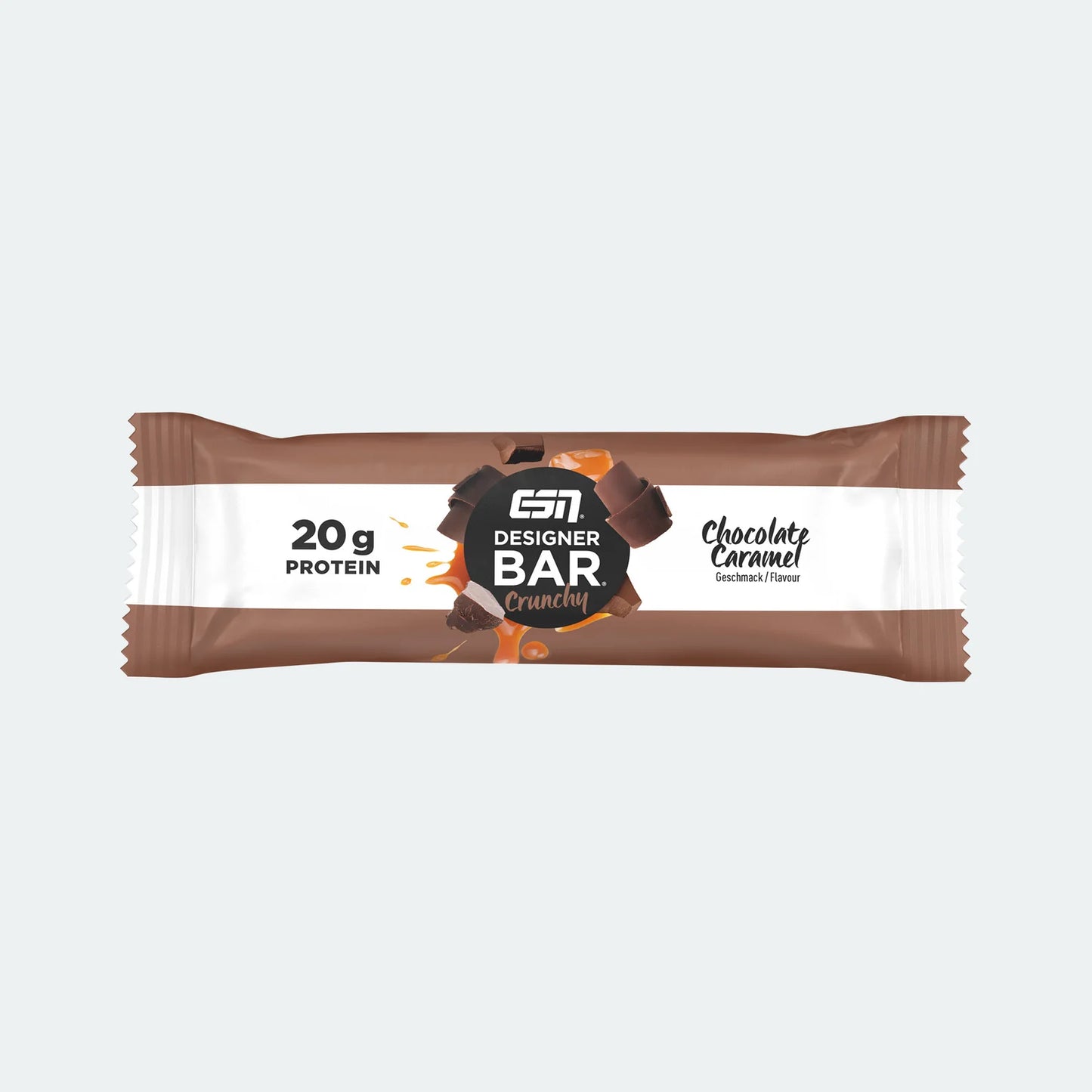 ESN Proteïne Crunchy Bar in chocolade caramel smaak