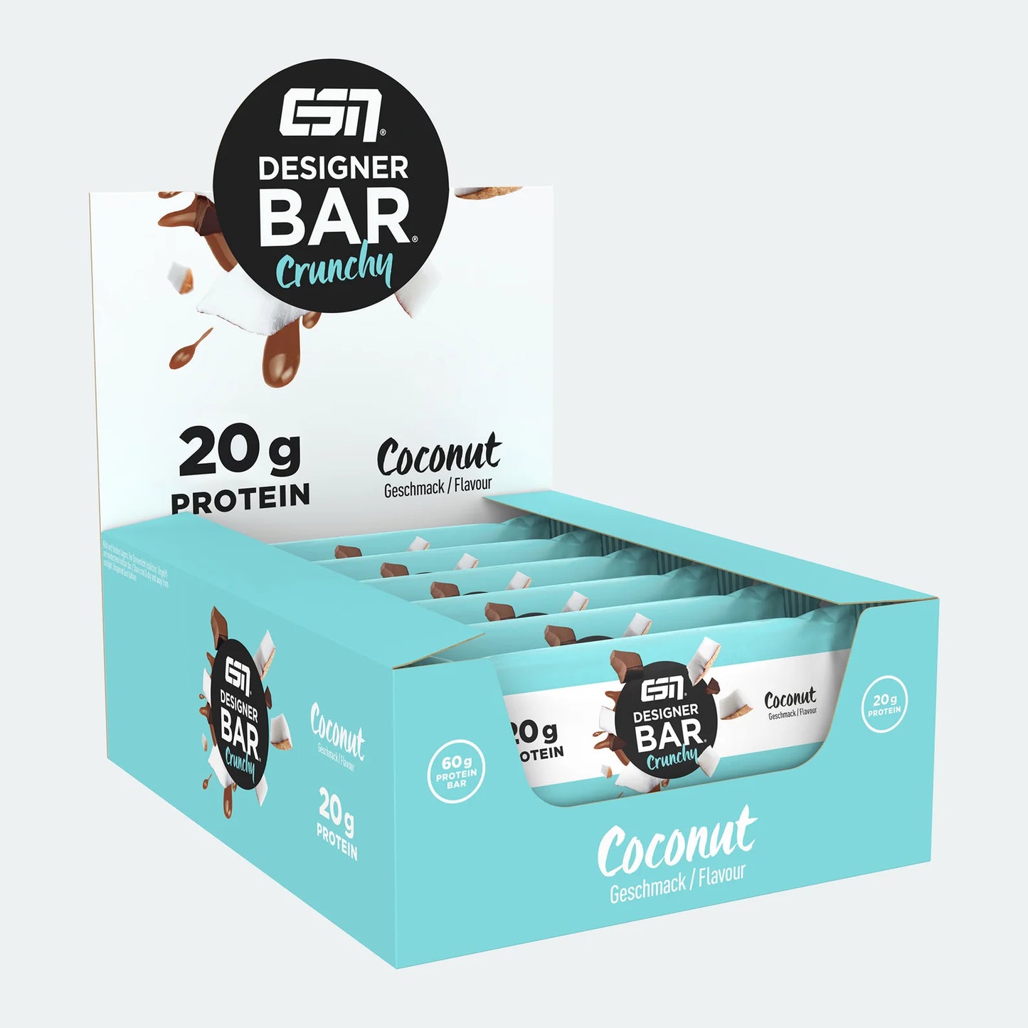 ESN Proteïne Bar Coconut met kokosnoot en chocolade