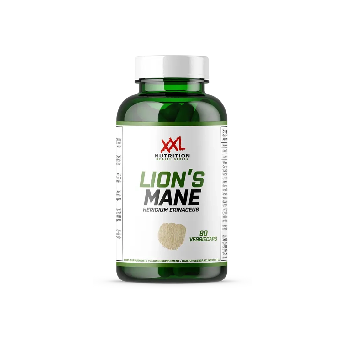 XXL - Lions Mane Extract - 500 mg - 90 capsules