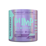 Nutrend Pump pre-workout in Rainbow Flavor verpakking