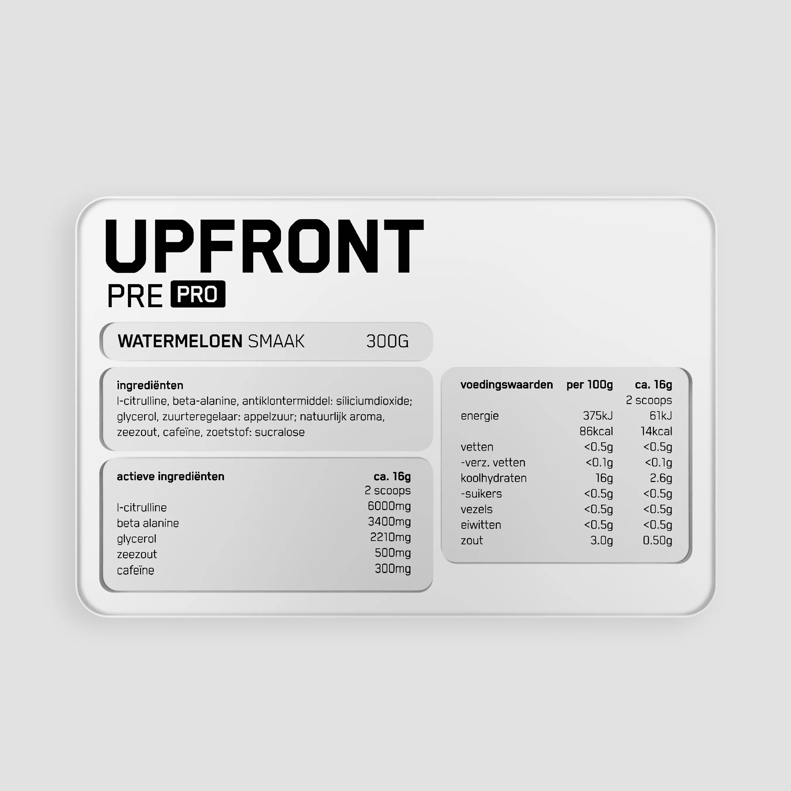 Upfront - PRE PRO Watermeloen