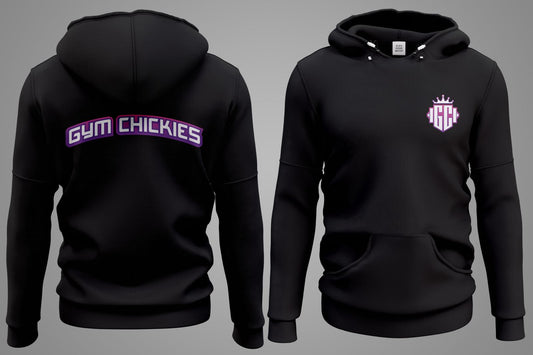GymChickies oversized hoodie in bio katoen