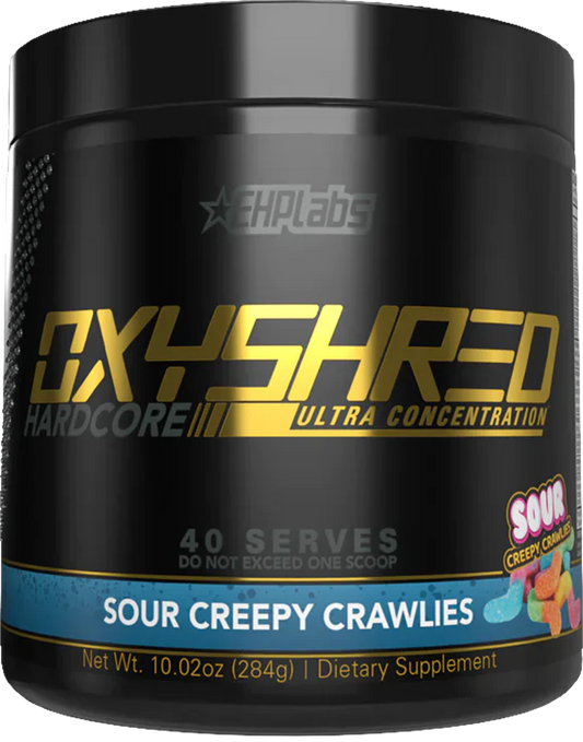 EHP Labs - Oxyshred Hardcore Sour Creepy Crawlies