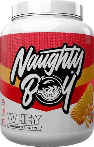 Naughty Boy Advanced Whey Protein - Caramel Biscuit 900 gram