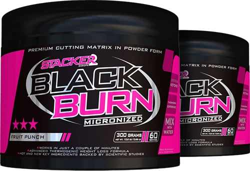 Stacker2 - Black Burn Micronised - Fruit Punch