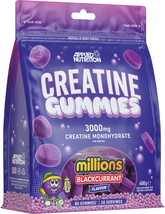 Applied Nutrition - Creatine Gummies - Millions Blackcurrant