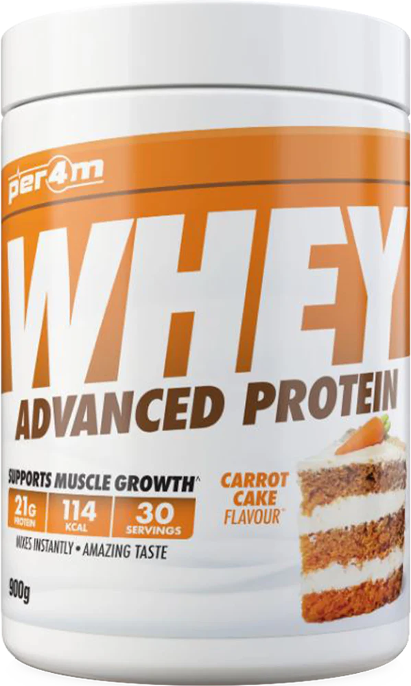 Per4M Whey Proteine - 900 g - Carrot Cake