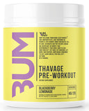 Raw CBUM  Thavage Pre Workout - Blackberry Lemonade