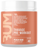 Raw CBUM  Thavage Pre Workout - Peach Bum