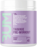 Raw CBUM  Thavage Pre Workout - Rocket Candy