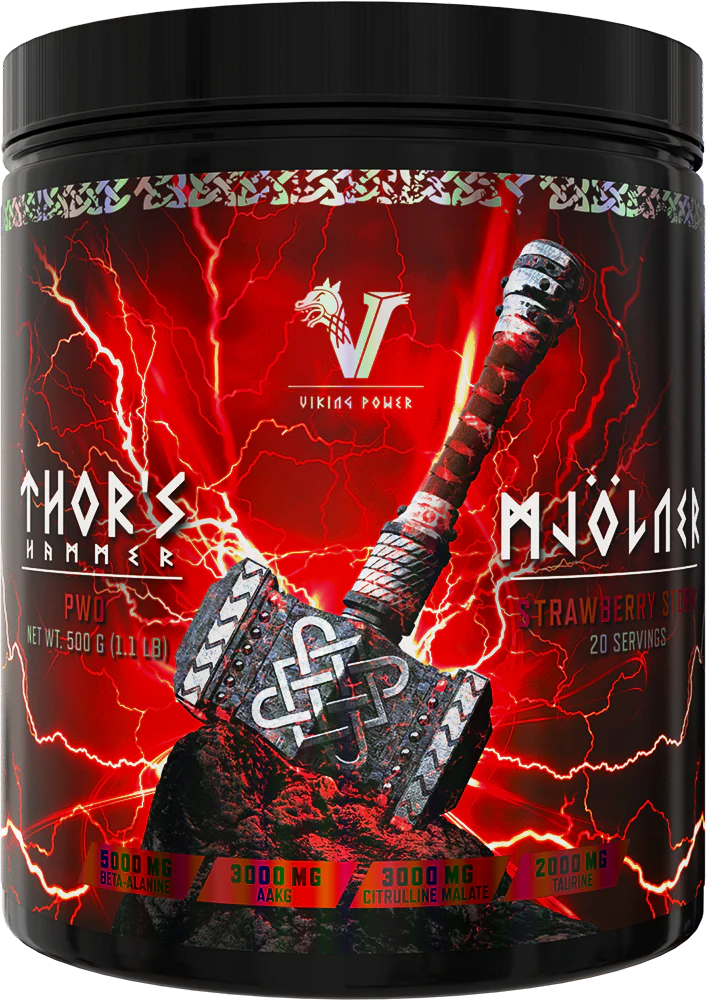 Viking Power - Thor - Pre Workout - Strawberry