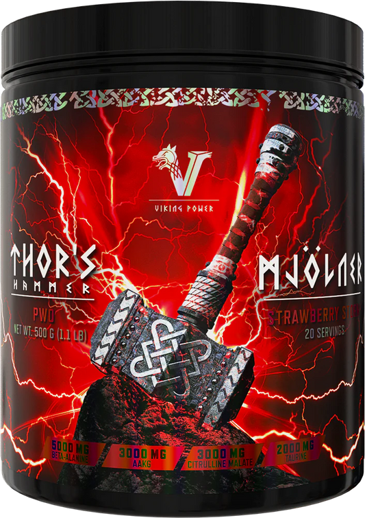 Viking Power - Thor - Pre Workout - Strawberry