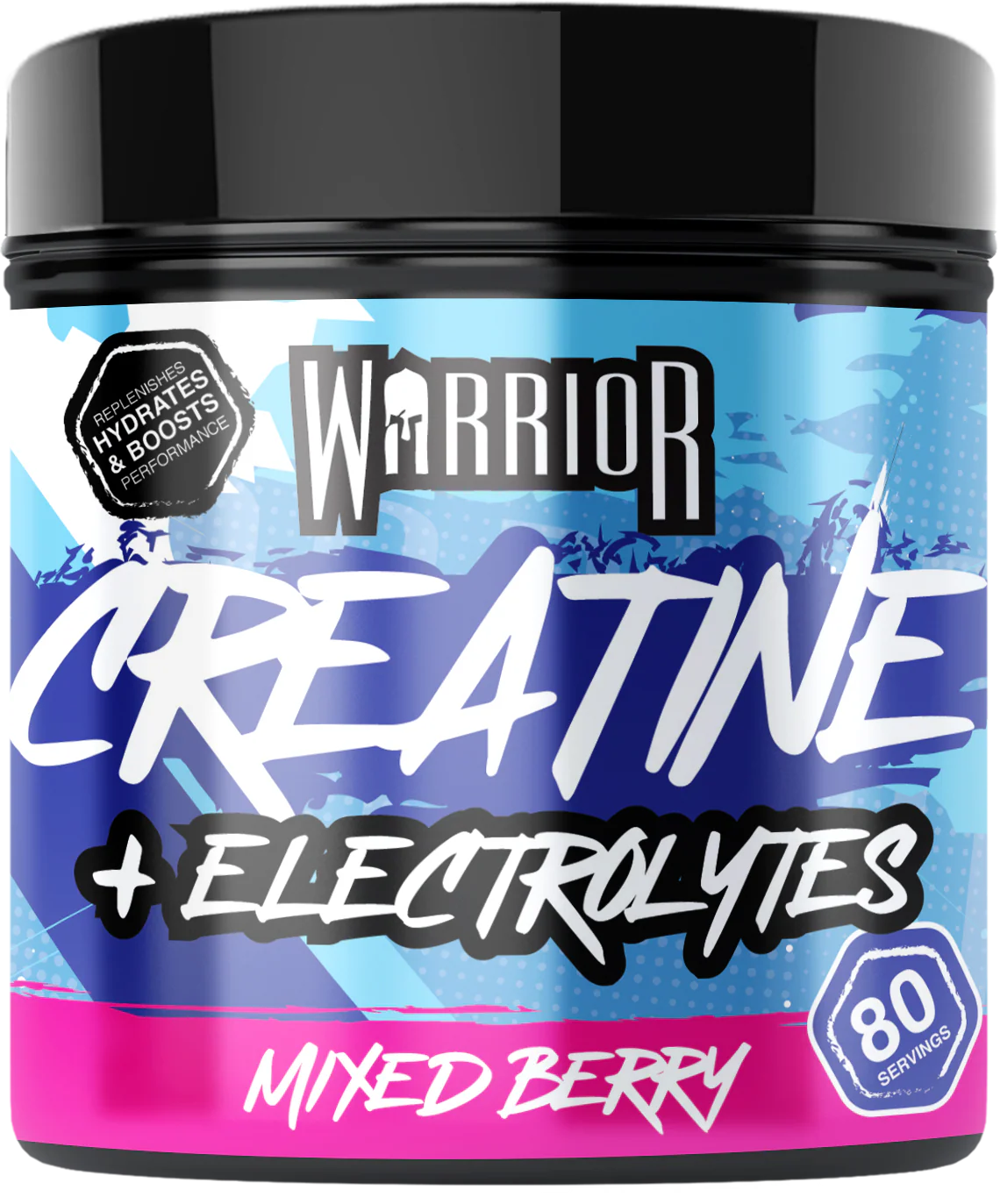 Warrior - Creatine + Elektrolytes Berry mix