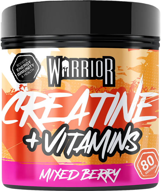 Warrior - Creatine plus Vitamins - Mixed Berry