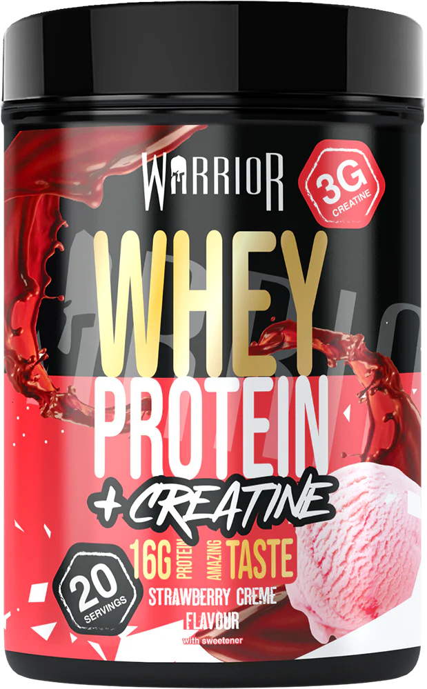 Warrior Whey Proteine Plus Creatine - Strawberry Creme