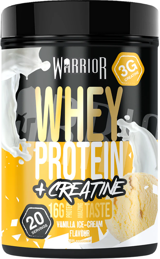 Warrior Whey Proteine Plus Creatine - Vanilla Ice Cream