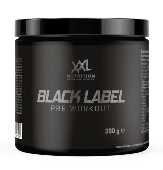 XXL - Pre Workout Black Label - Raspberry