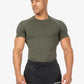 XXL - Compression Shirt - Groen Maat L