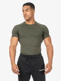 XXL - Compression Shirt - Groen Maat L