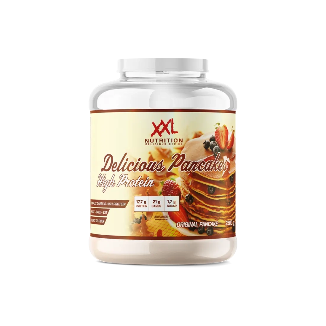 XXL - Delicious Proteine Pancakes - Vanille 1000 gram