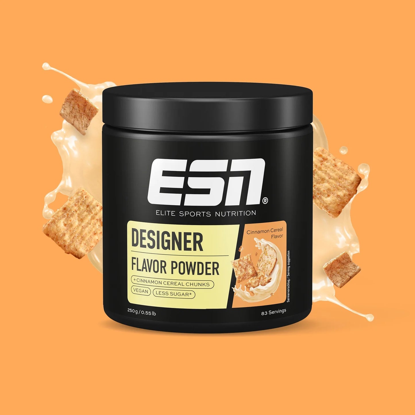ESN Designer Flavor Powder in Cinnamon Cereal Smaak