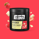 ESN Designer Flavor Powder in Aardbei Witte Chocolade