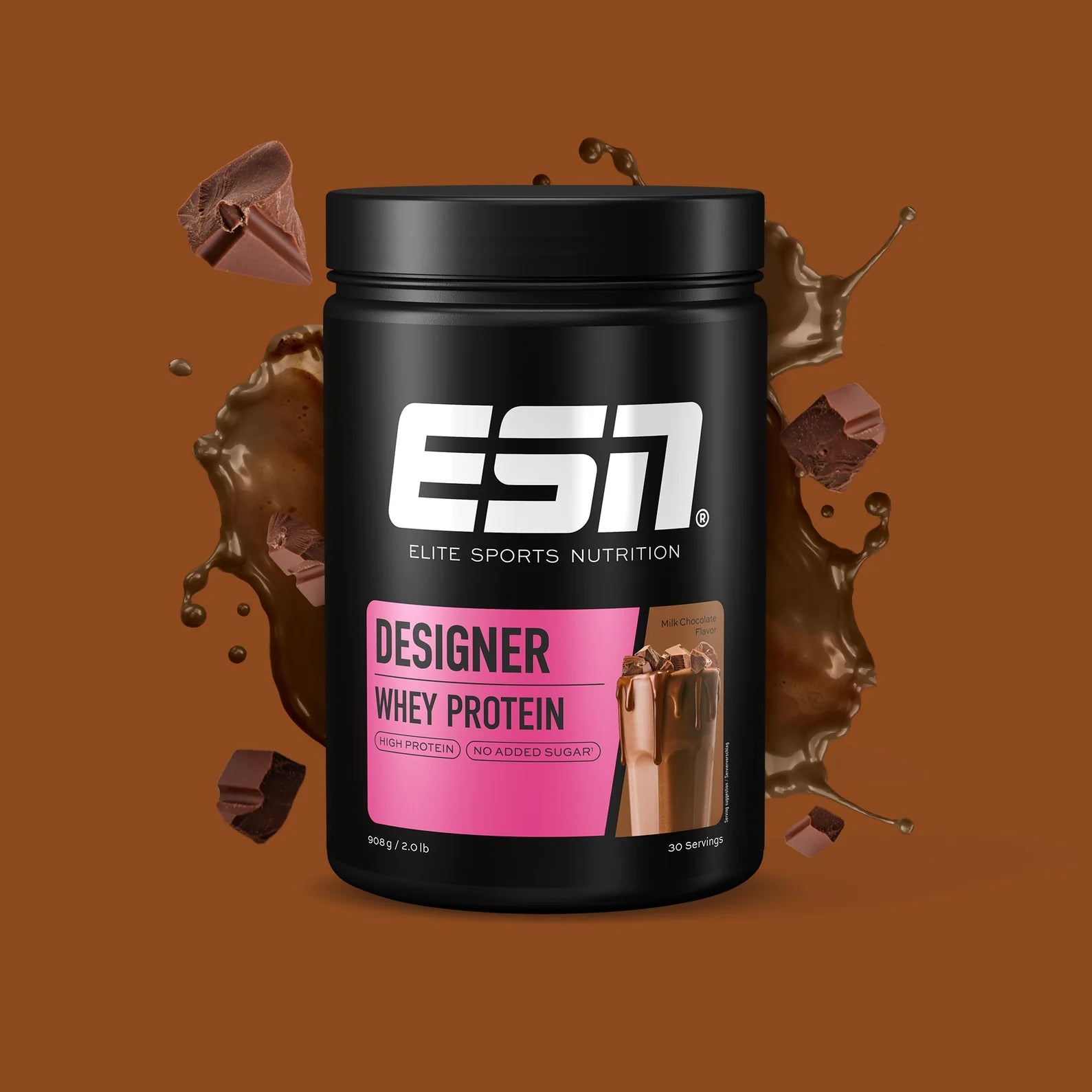 ESN Designer Whey Milk Chocolate verpakking