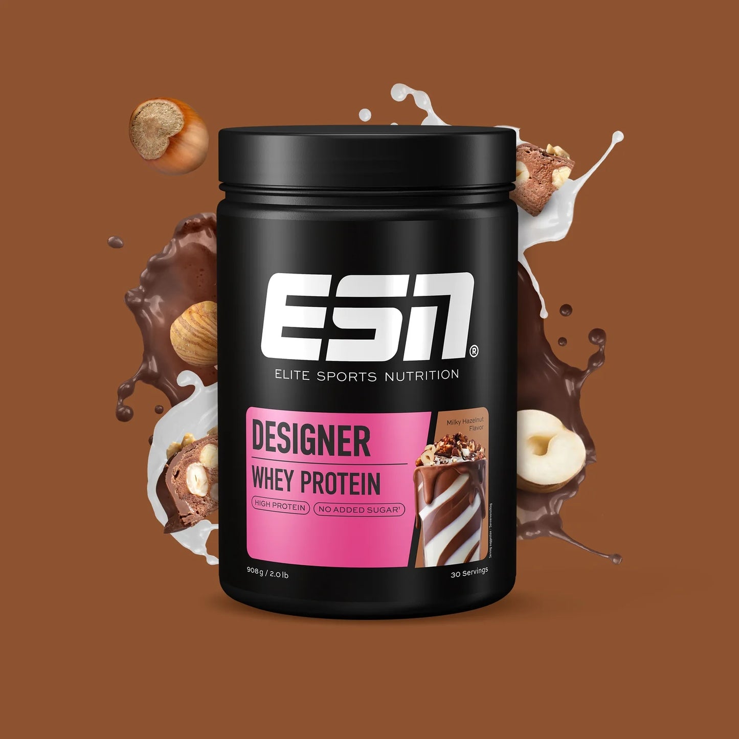 ESN Designer Whey Milky Hazelnut verpakking