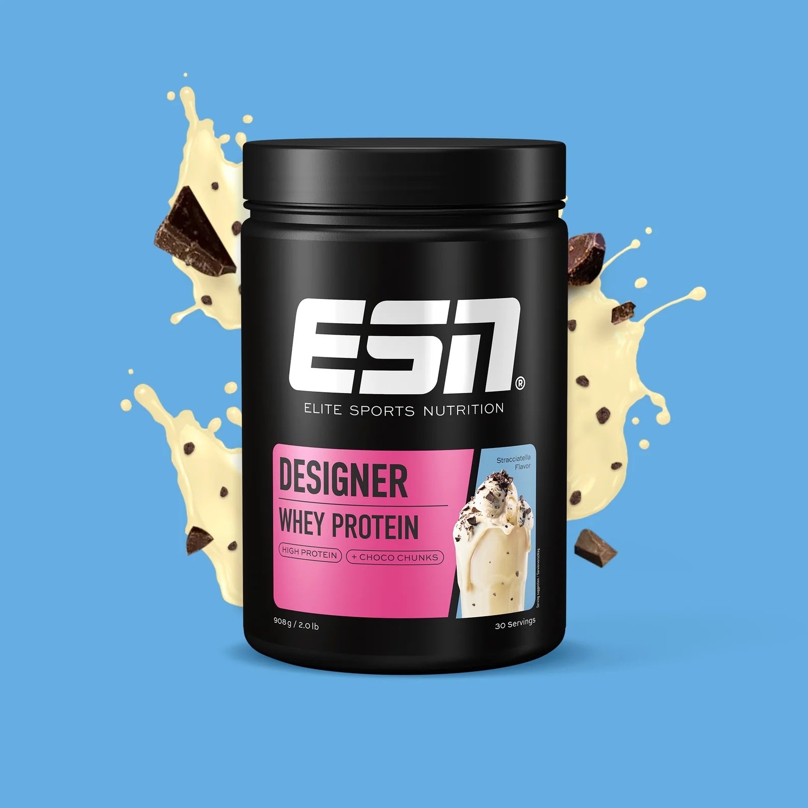ESN Designer Whey Stracciatella verpakking