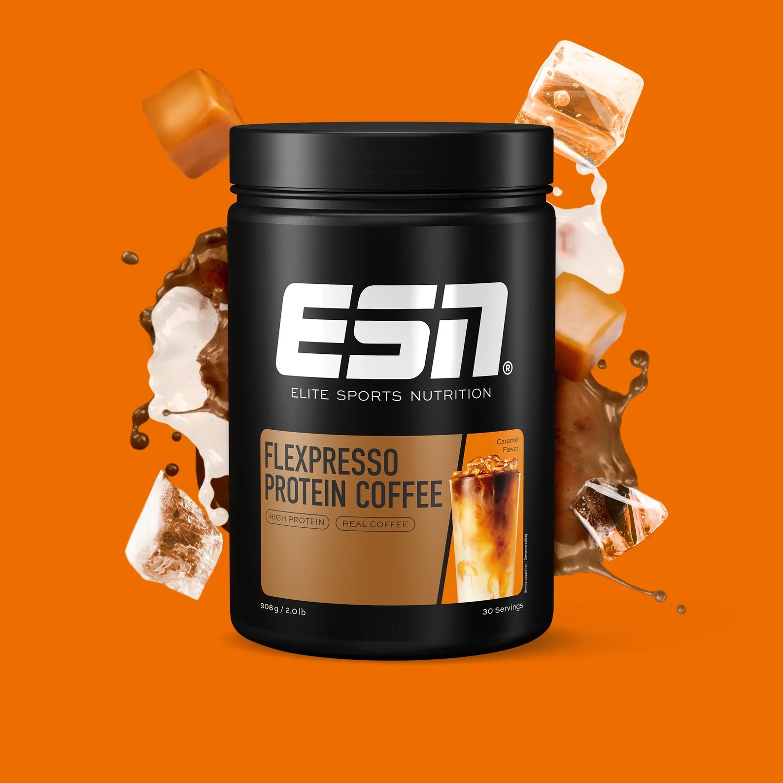 ESN Flexpresso Proteïne Coffee - Caramel blik