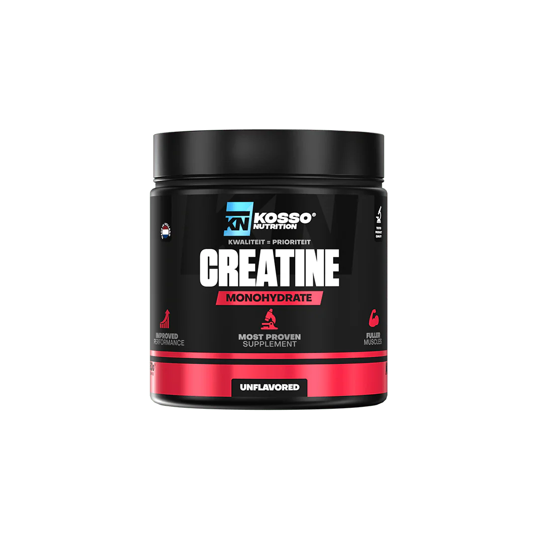 Kosso Nutrition - Creatine Poeder Pot - 250 gram Smaakloos