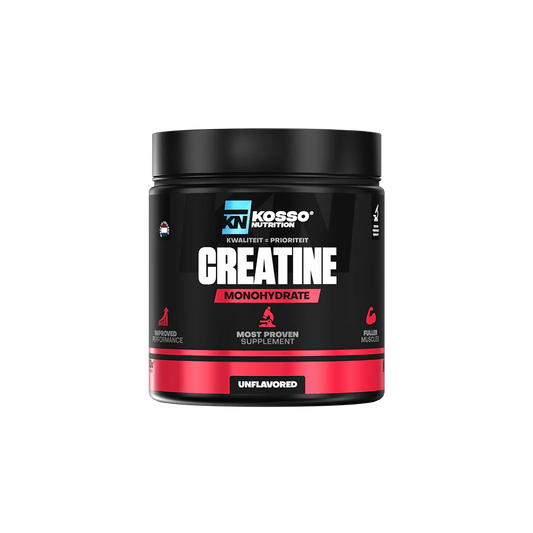 Kosso Nutrition - Creatine Poeder Pot - 250 gram Smaakloos