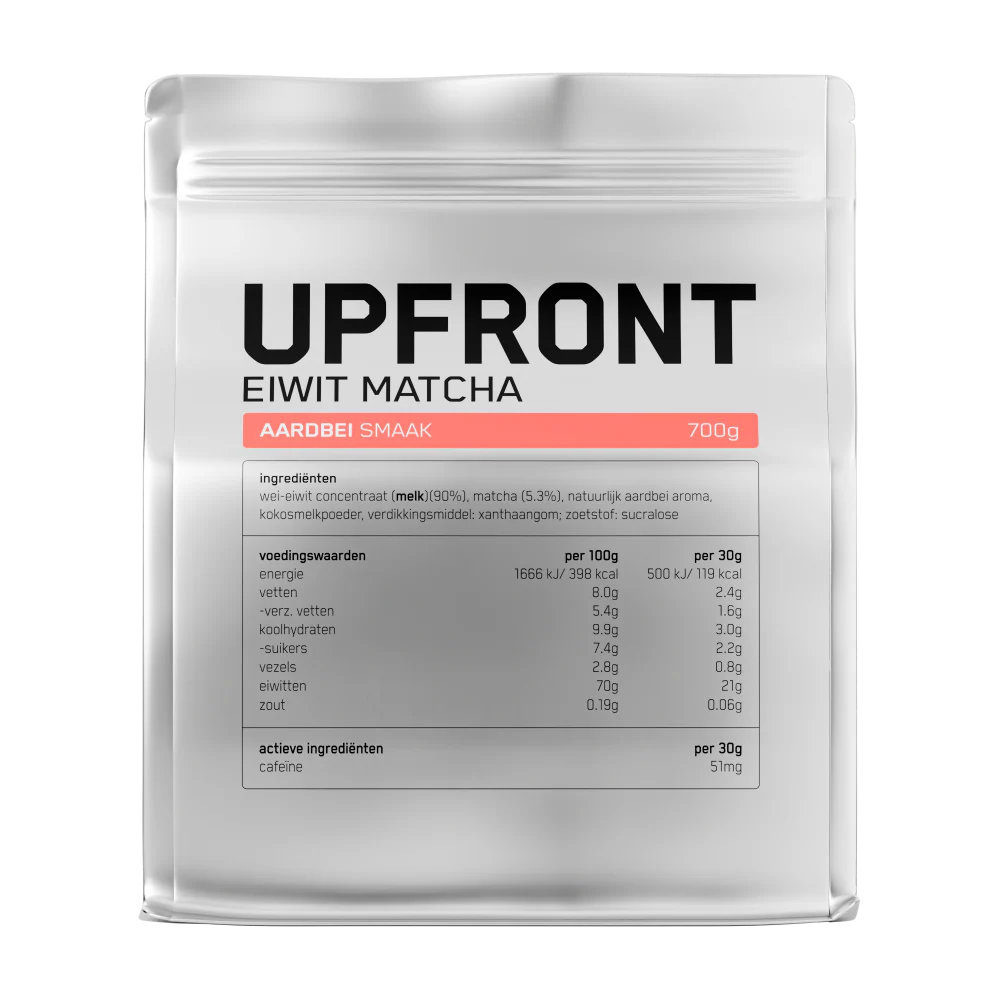 Upfront - Whey Matcha Strawberry Latte (700 gram)