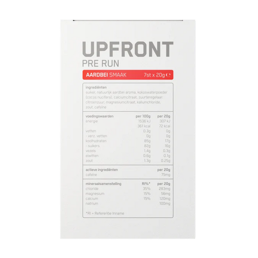 Upfront - Pre Run - Aardbei