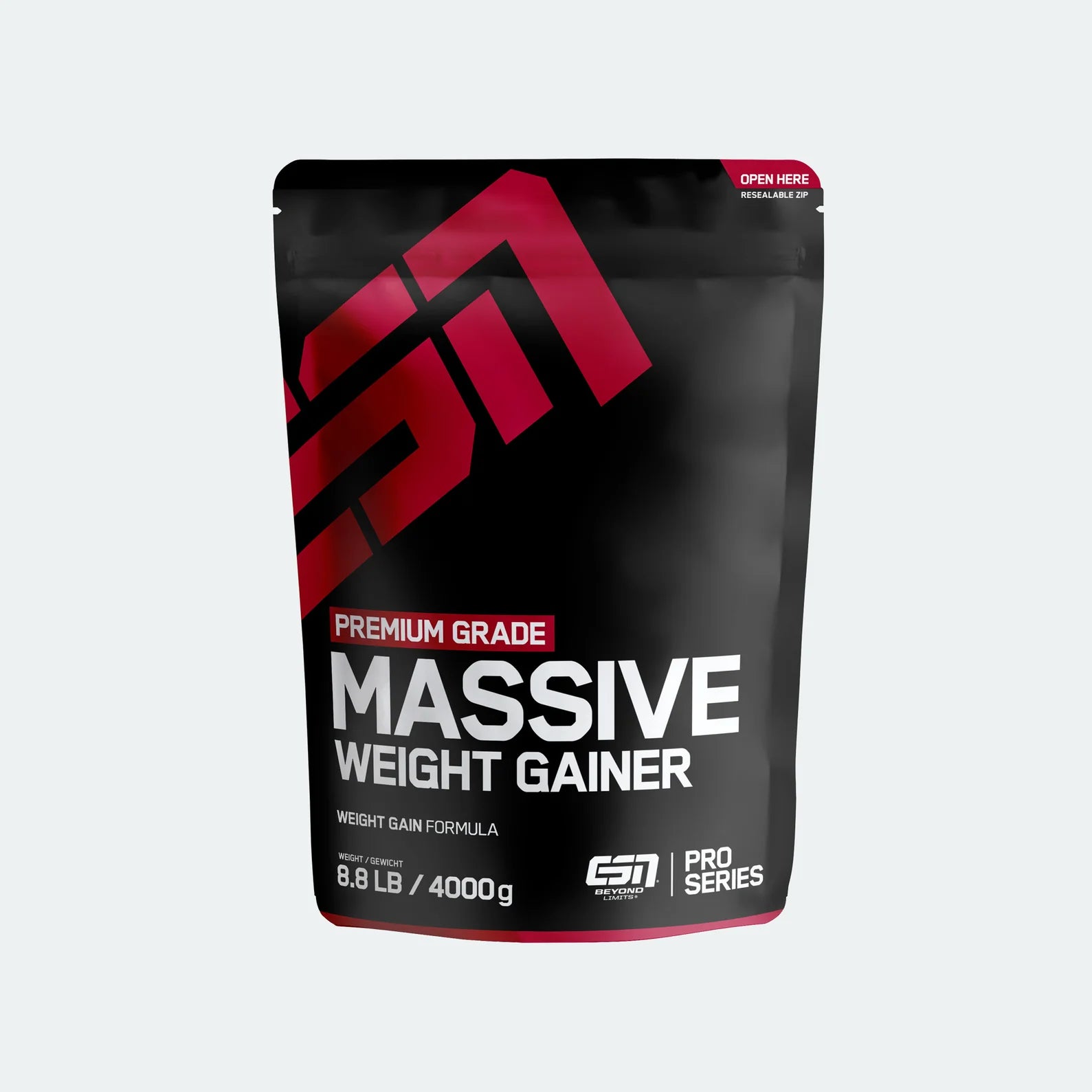 ESN Massive Weight Gainer - Vanilla Ice Cream verpakking
