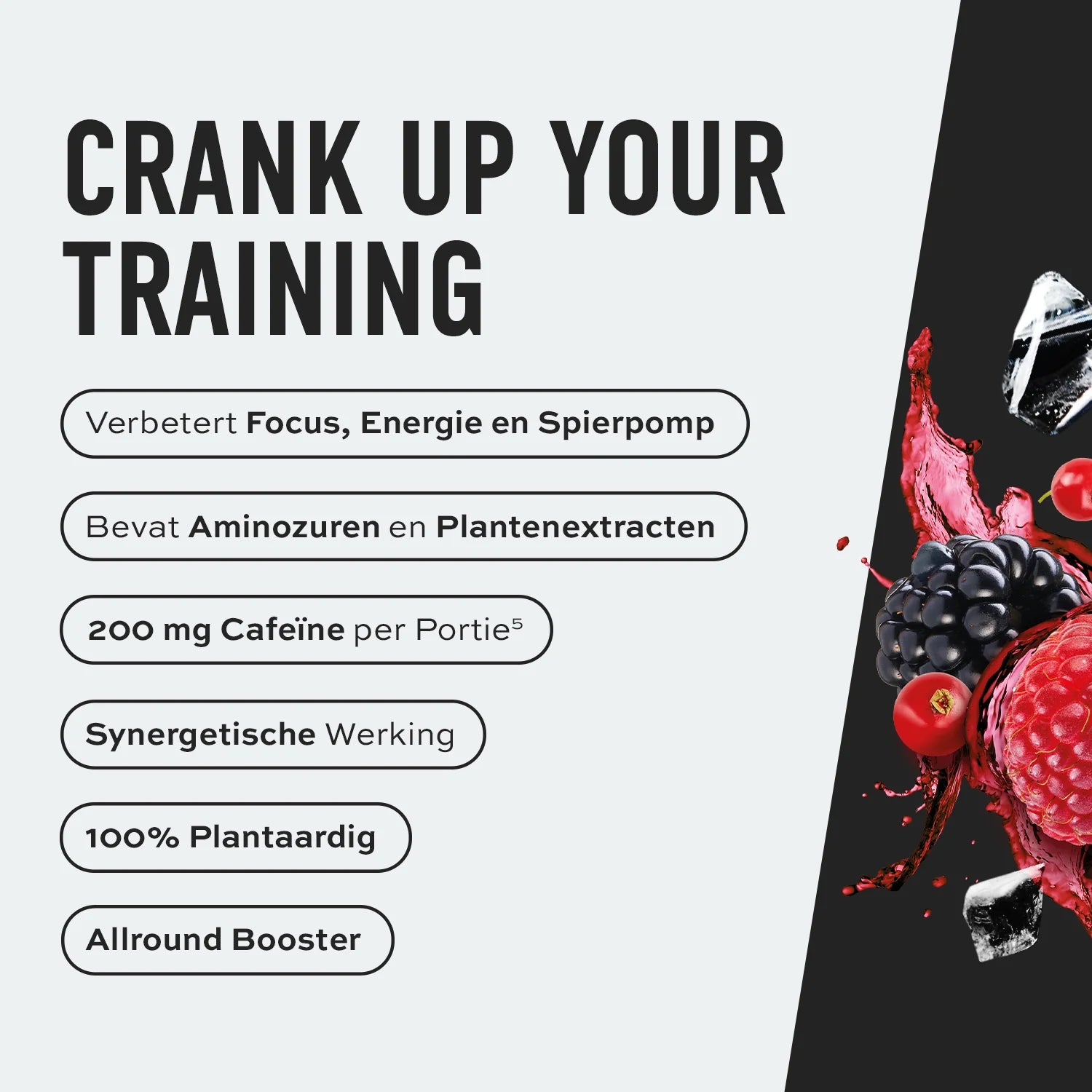 ESN Pre Workout Crank Caffeïne Cola