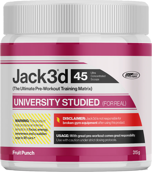 Jack3D - Pre Workout - Fruit Punch