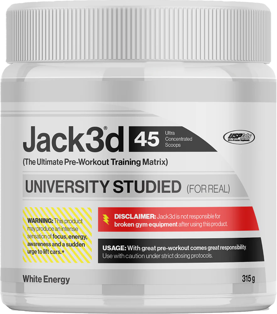 Jack3D - Pre Workout - White Energy