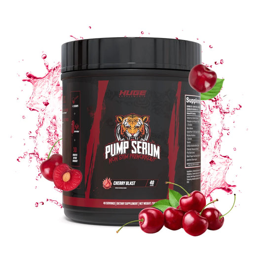 Huge Supplements - Pre Workout - Pump Serum - Cherry Blast