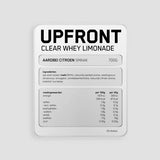Upfront - Clear Whey Aardbei Citroen
