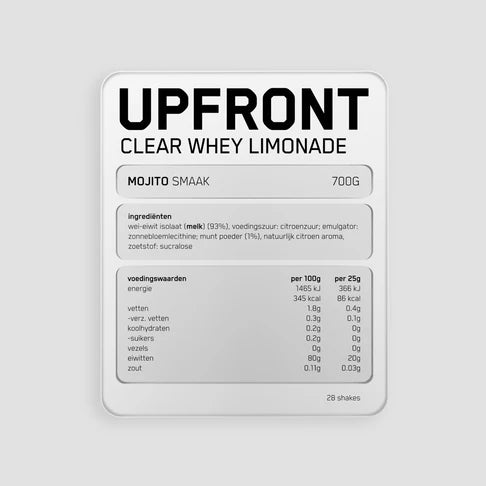 Upfront - Clear Whey Mojito