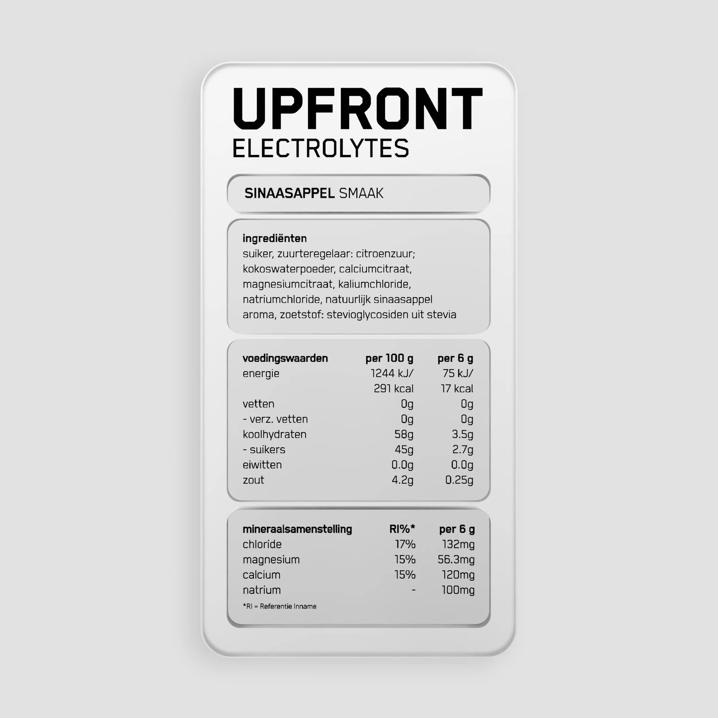 Upfront - Electrolytes sticks Grapefruit (10 stuks)