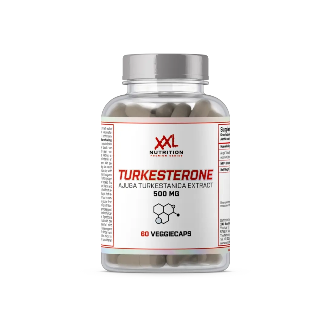 XXL - Turkesteron (Ajuga Turkestanica Extract) - 500 mg - 60 capsules