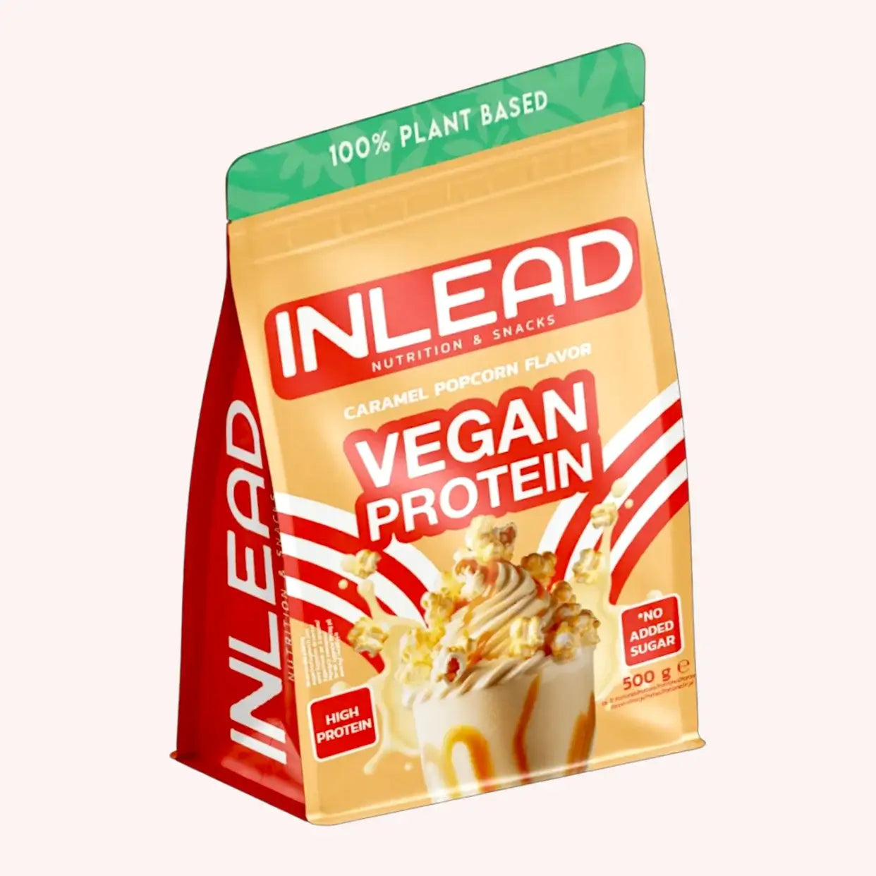 Inlead - Vegan Proteine - Caramel Popcorn