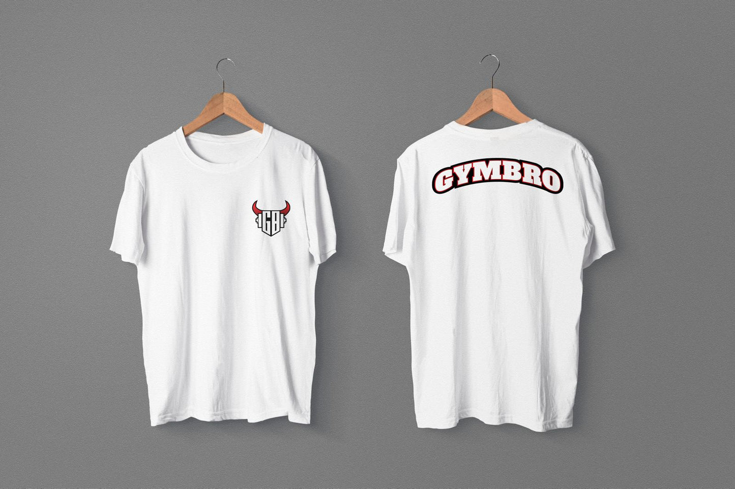 GymBro oversized T-shirt voor heren – comfortabele gymwear