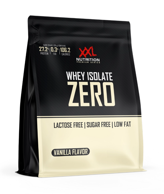 XXL Zero Whey Isolate - Vanille suikervrij/lactose vrij 1kg