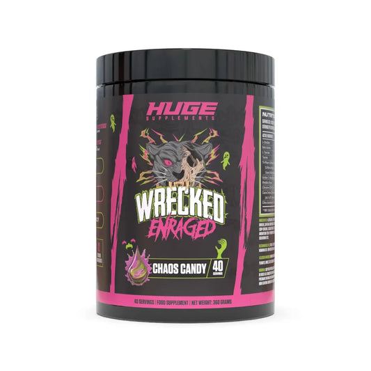 Huge Supplements - Pre Workout - Wrecked Enraged - Chaos Candy